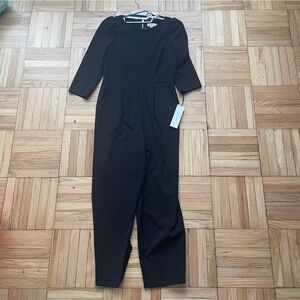 NWT Calvin Klein Black Jumpsuit Size 6